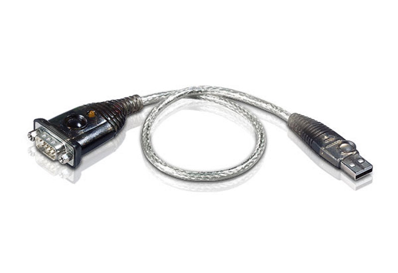 Aten Serial Converter USB to 1 Port RS232 Serial Converter with 35cm Cable - Image 1