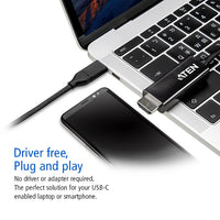 Aten USB-C to HDMI 4K 2.7m Cable, supports up to 4K @ 60Hz with high quality cable - Image 4