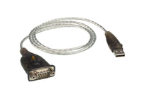 Aten USB to RS232 converter with 1m cable，921.6 Kbps Transfer Rate, Compatible with Windows, Mac, Linux - Image 2