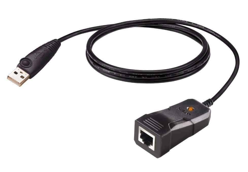 Aten USB to RJ-45 (RS-232) Console Adapter (FTDI/1.2 m), Adopts FTDI chip for enhanced device compatibility - Image 1