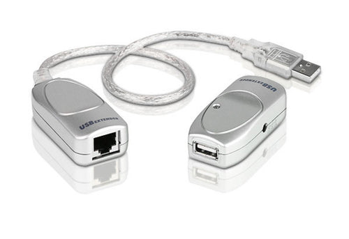 Aten Extender USB 2.0 Cat 5 Extender, extends up to 60m, supports USB speeds up to 12Mbps, Plug an Play, - Image 2