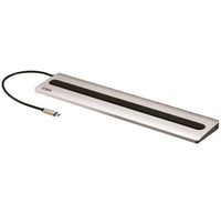 Aten USB-C Multiport Dual View Dock wPower Pass-Through support up to 4K @ 30Hz via HDMI and HDMI/VGA, 1080P @ 60Hz via VGA - Image 1