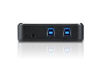 Aten Peripheral Switch 2x4 USB 3.1 Gen1, 2x PC, 4x USB 3.1 Gen1 Ports, Remote Port Selector, Plug and Play - Image 2
