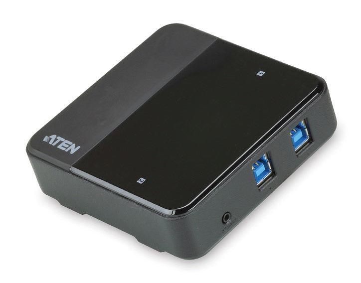 Aten Peripheral Switch 2x4 USB 3.1 Gen1, 2x PC, 4x USB 3.1 Gen1 Ports, Remote Port Selector, Plug and Play - Image 4