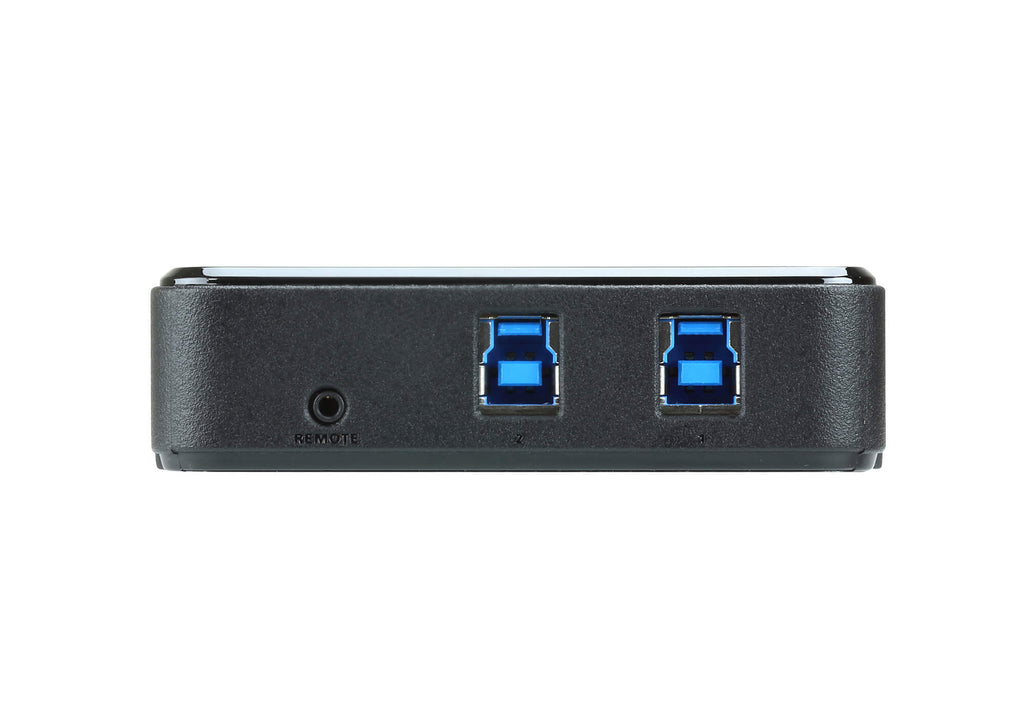 Aten Peripheral Switch 2x4 USB 3.1 Gen1, 2x PC, 4x USB 3.1 Gen1 Ports, Remote Port Selector, Plug and Play - Image 2