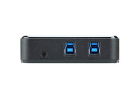 Aten Peripheral Switch 2x4 USB 3.1 Gen1, 2x PC, 4x USB 3.1 Gen1 Ports, Remote Port Selector, Plug and Play - Image 2