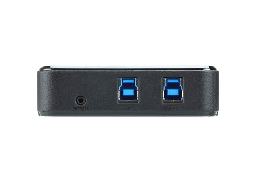 Aten Peripheral Switch 2x4 USB 3.1 Gen1, 2x PC, 4x USB 3.1 Gen1 Ports, Remote Port Selector, Plug and Play - Image 2