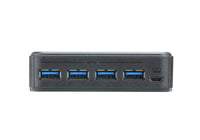 Aten Peripheral Switch 2x4 USB 3.1 Gen1, 2x PC, 4x USB 3.1 Gen1 Ports, Remote Port Selector, Plug and Play - Image 3