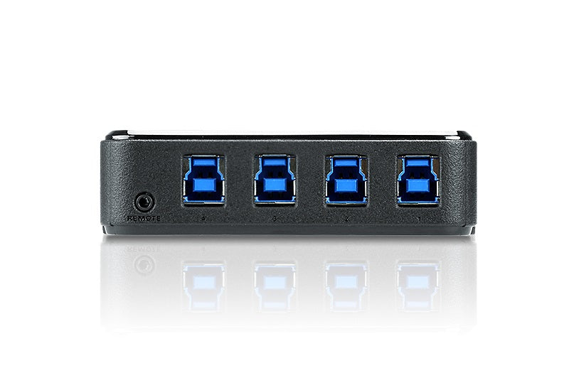 Aten Peripheral Switch 4x4 USB 3.1 Gen1, 4x PC, 4x USB 3.1 Gen1 Ports, Remote Port Selector, Plug and Play - Image 2
