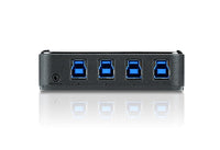 Aten Peripheral Switch 4x4 USB 3.1 Gen1, 4x PC, 4x USB 3.1 Gen1 Ports, Remote Port Selector, Plug and Play - Image 2