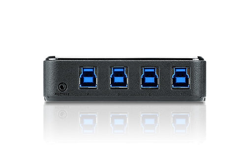 Aten Peripheral Switch 4x4 USB 3.1 Gen1, 4x PC, 4x USB 3.1 Gen1 Ports, Remote Port Selector, Plug and Play - Image 2
