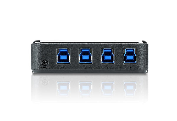 Aten Peripheral Switch 4x4 USB 3.1 Gen1, 4x PC, 4x USB 3.1 Gen1 Ports, Remote Port Selector, Plug and Play