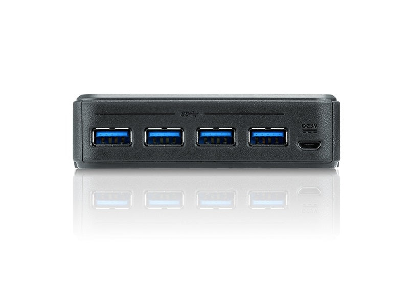 Aten Peripheral Switch 4x4 USB 3.1 Gen1, 4x PC, 4x USB 3.1 Gen1 Ports, Remote Port Selector, Plug and Play - Image 3