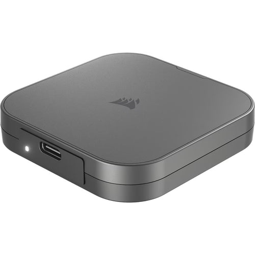 Corsair EX400U 2TB USB4 External SSD: USB4 40Gb, 4000MB/s read, 3600MB/s write, 0°C–70°C, 1,500G shock, Gunmetal, 0.092kg, USB-C, Win/Mac/iOS/Linux - Image 2