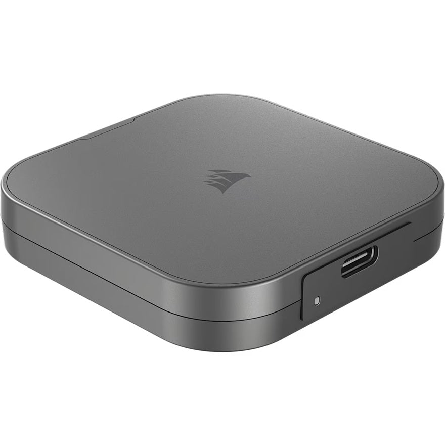 Corsair EX400U 2TB USB4 External SSD: USB4 40Gb, 4000MB/s read, 3600MB/s write, 0°C–70°C, 1,500G shock, Gunmetal, 0.092kg, USB-C, Win/Mac/iOS/Linux - Image 3
