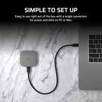Corsair EX400U 2TB USB4 External SSD: USB4 40Gb, 4000MB/s read, 3600MB/s write, 0°C–70°C, 1,500G shock, Gunmetal, 0.092kg, USB-C, Win/Mac/iOS/Linux - Image 4