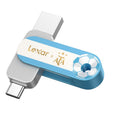 Lexar D500 128GB JumpDrive Solid Stat USB 3.2 Gen Type-C, up to 400MB/s read  transfer  (Co-branded Edition) - Image 1
