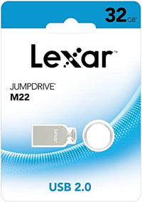 Lexar M22 32GB JumpDrive® USB Flash Drive provides stylish, high-capacity portable storage, allowing you to easily transfer, store, and share files on - Image 1