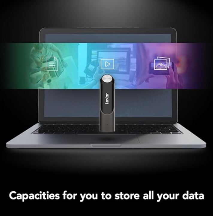 Lexar P30 128GB JumpDrive® USB 3.2 Gen 1 Flash Drive, up to 450MB/s read It is available in different capacities up to 1 TB to best suit your needs. - Image 4