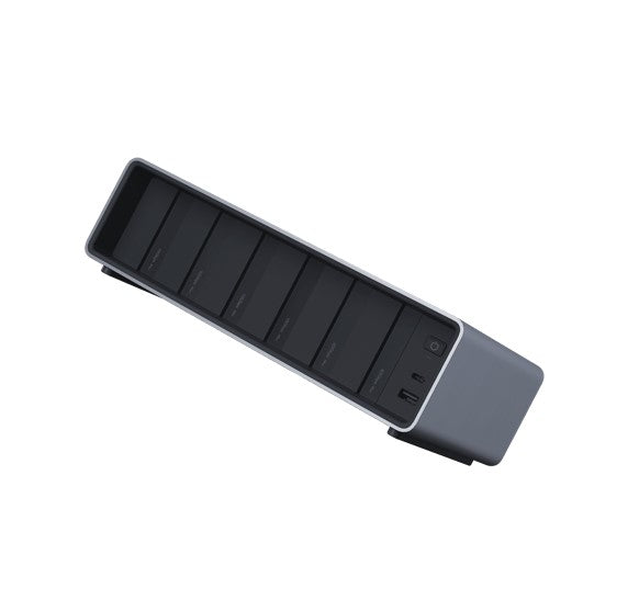 Lexar Professional Workflow with Thunderbolt4 uplink,6Module bay Maximum speed is up to 1050MB/s when pairing the portable SSD with Workflow - Image 3