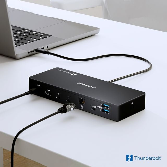 mbeat Thunderbolt™4 / USB4 Docking Station – 40Gbps, Dual 4K/8K, 96W PD, 2.5GbE, HDMI 2.1, 12 Ports - Image 3