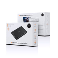 mbeat® A2 Slim Tool-Free USB 3.0 2.5" SATA HDD Enclosure - Black USB Port: USB 3.0 Product Weight: 35g Maximum up to 5Gbp Product Weight: 35g - Image 4