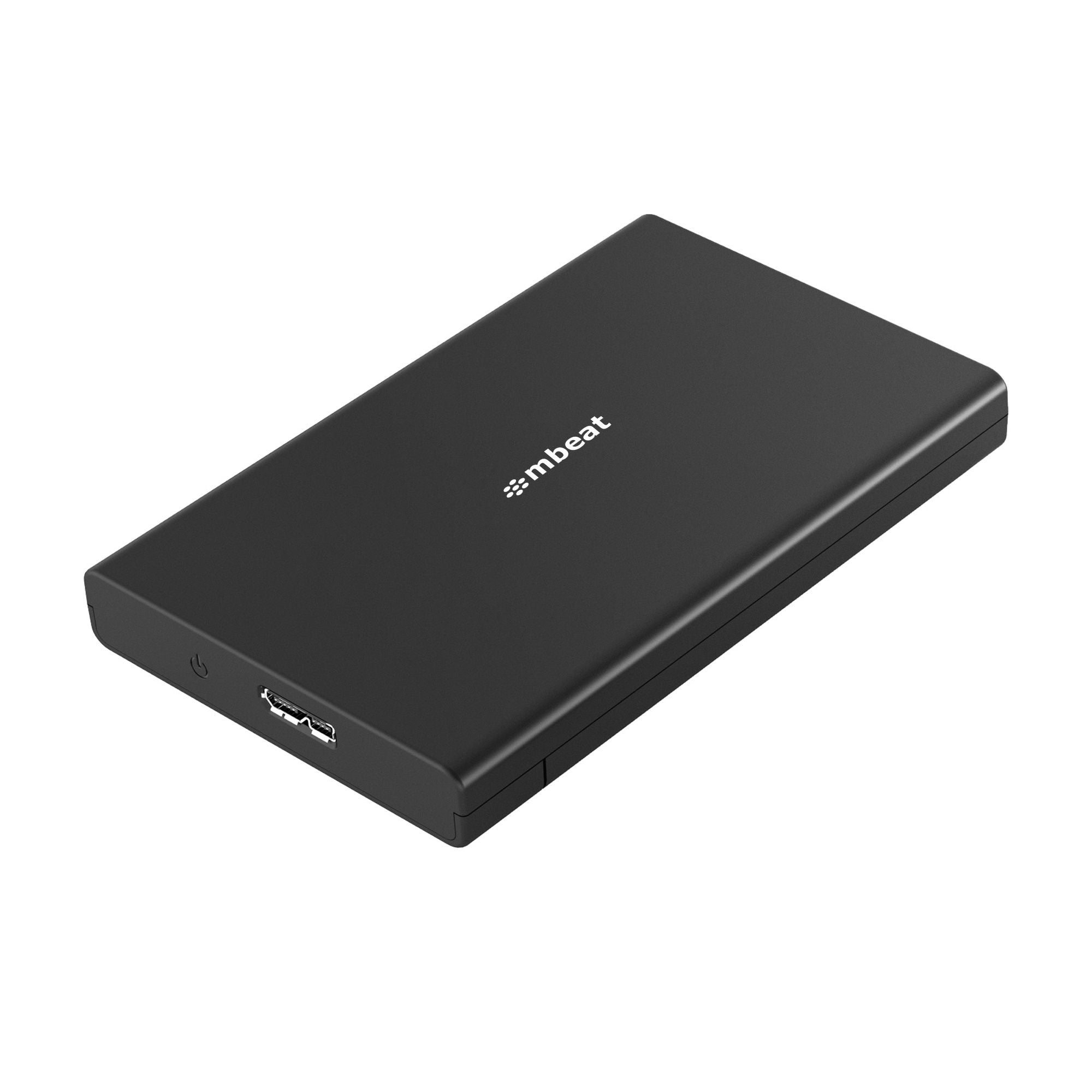 mbeat® A2 Slim Tool-Free USB 3.0 2.5" SATA HDD Enclosure - Black USB Port: USB 3.0 Product Weight: 35g Maximum up to 5Gbp Product Weight: 35g - Image 1