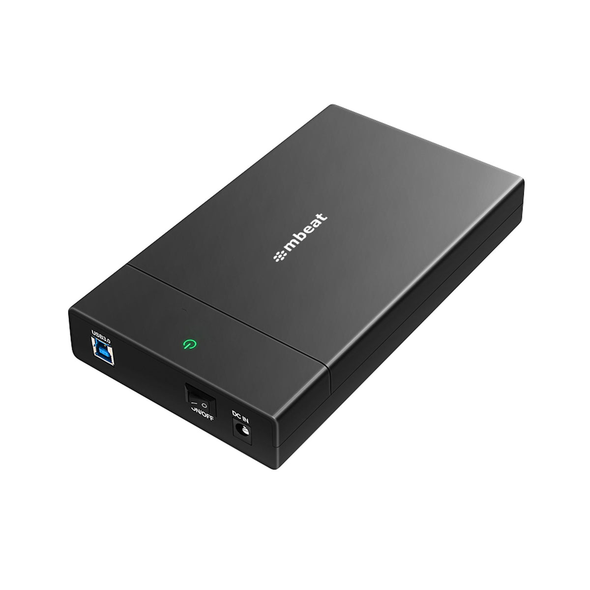 mbeat® C1 Tool-Free USB 3.0 3.5" & 2.5" SATA HDD Enclosure - Black Data Speed: Maximum up to 5Gbp Product Weight: 121g DC Power: +12V/2A Power Supply - Image 5