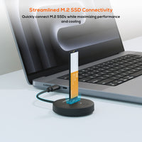 mbeat® H1 USB 3.2 Gen2 10Gbps M.2 NVMe & SATA SSD Mini Dock (Black) Data Speed: Maximum up to 10Gbps Product Weight (with Cable): 37.8g - Image 2