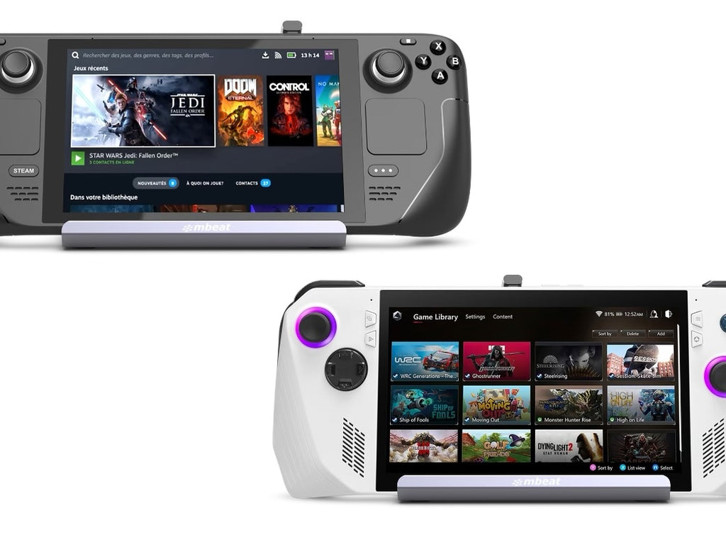 mbeat® USB-C Gaming Dock for Steam Deck & ROG Ally 100W PD pass-through 4K@60Hz (3840 × 2160) Gigabit Ethernet up to 10/100/1000Mbps  5Gbps data - Image 2