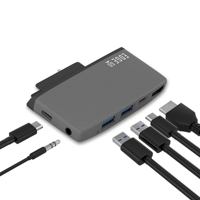 mbeat®  Edge Go Multifunction USB- C Hub for Microsoft Surface Go （USB 3.0 Data x 2, USB-C Data x 1, HDMI, 3.5mm Audio, USB-C PD pass through - Image 5