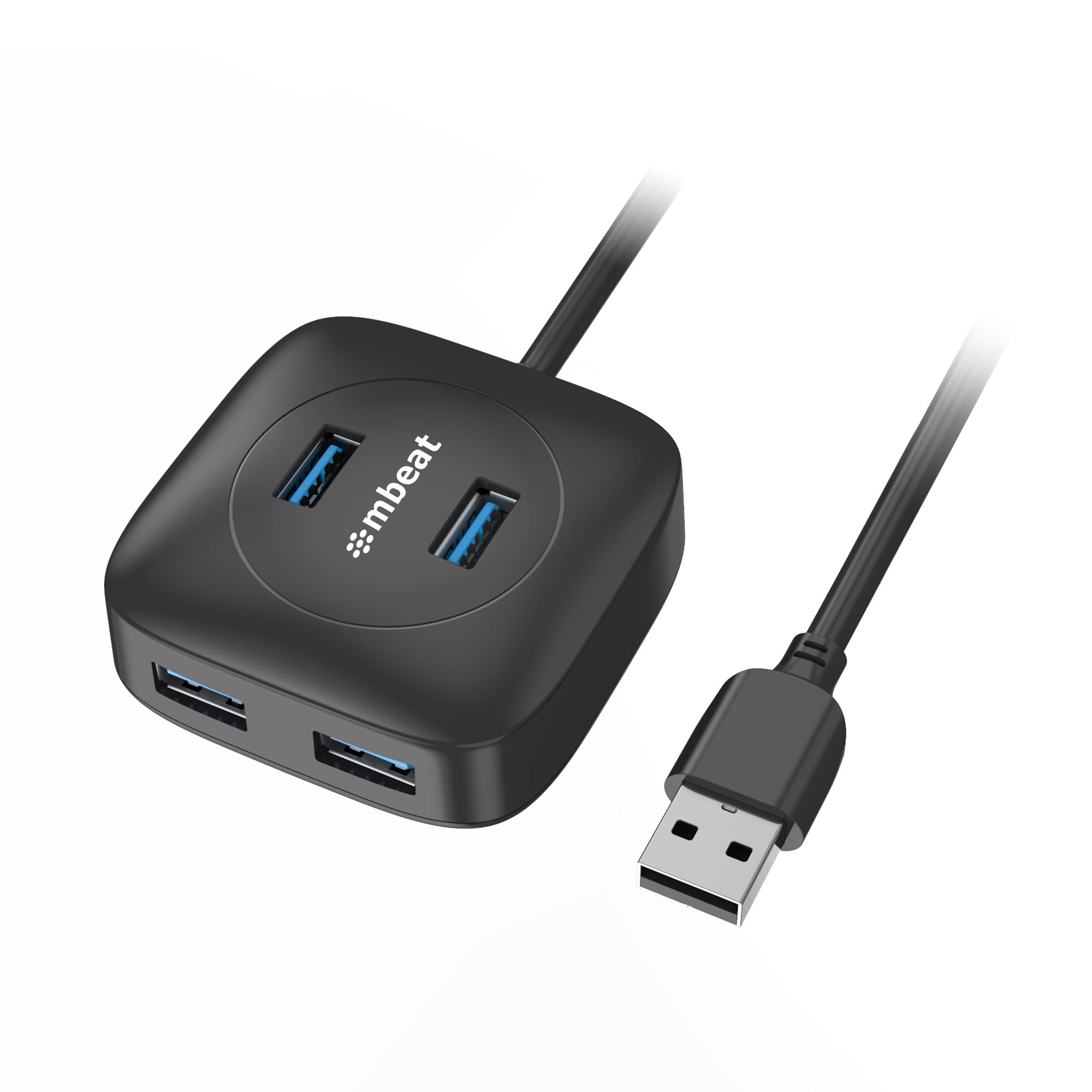mbeat®  4-Port USB 3.0 Hub - High Speed Data Transfer speed: Up to 5Gbps Compatible with USB 2.0/3.0 devices Product Weight: 95g - Image 5