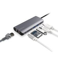 (LS) mbeat® Elite USB Type-C Multifunction Dock - USB-C/4k HDMI/LAN/Card Reader/Aluminum Casing/Compatible with MAC/Desktop PC Notebook Laptop Devices - Image 2