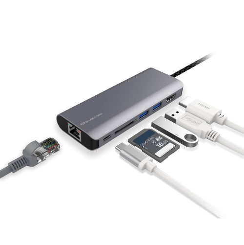 (LS) mbeat® Elite USB Type-C Multifunction Dock - USB-C/4k HDMI/LAN/Card Reader/Aluminum Casing/Compatible with MAC/Desktop PC Notebook Laptop Devices - Image 2