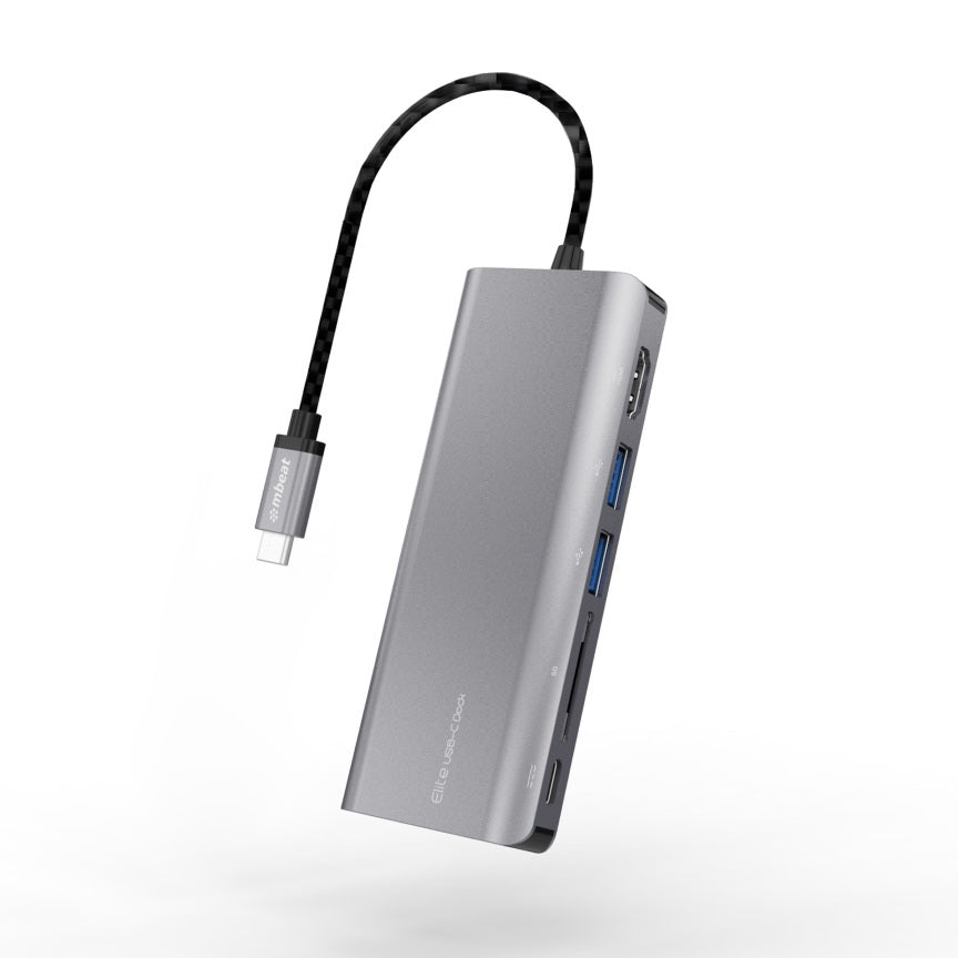 (LS) mbeat® Elite USB Type-C Multifunction Dock - USB-C/4k HDMI/LAN/Card Reader/Aluminum Casing/Compatible with MAC/Desktop PC Notebook Laptop Devices - Image 3