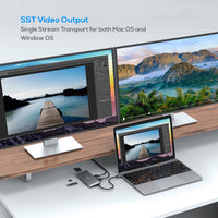 mbeat®  Elite X11 Dual Display Docking Station - 2x 4K HDMI, 1xUSB-C Power Delivery 100W, 3xUSB 3.0, MicroSD/SD Card, 1x RJ45 - Image 3