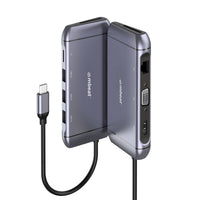 (LS) mbeat® Elite X9 9-in-1 Multifunction USB-C Docking Station 1x HDMI, 1x VGA 1x USB-C Power Delivery 100W, 3x USB 3.0, MicroSD/SD Card - Image 5