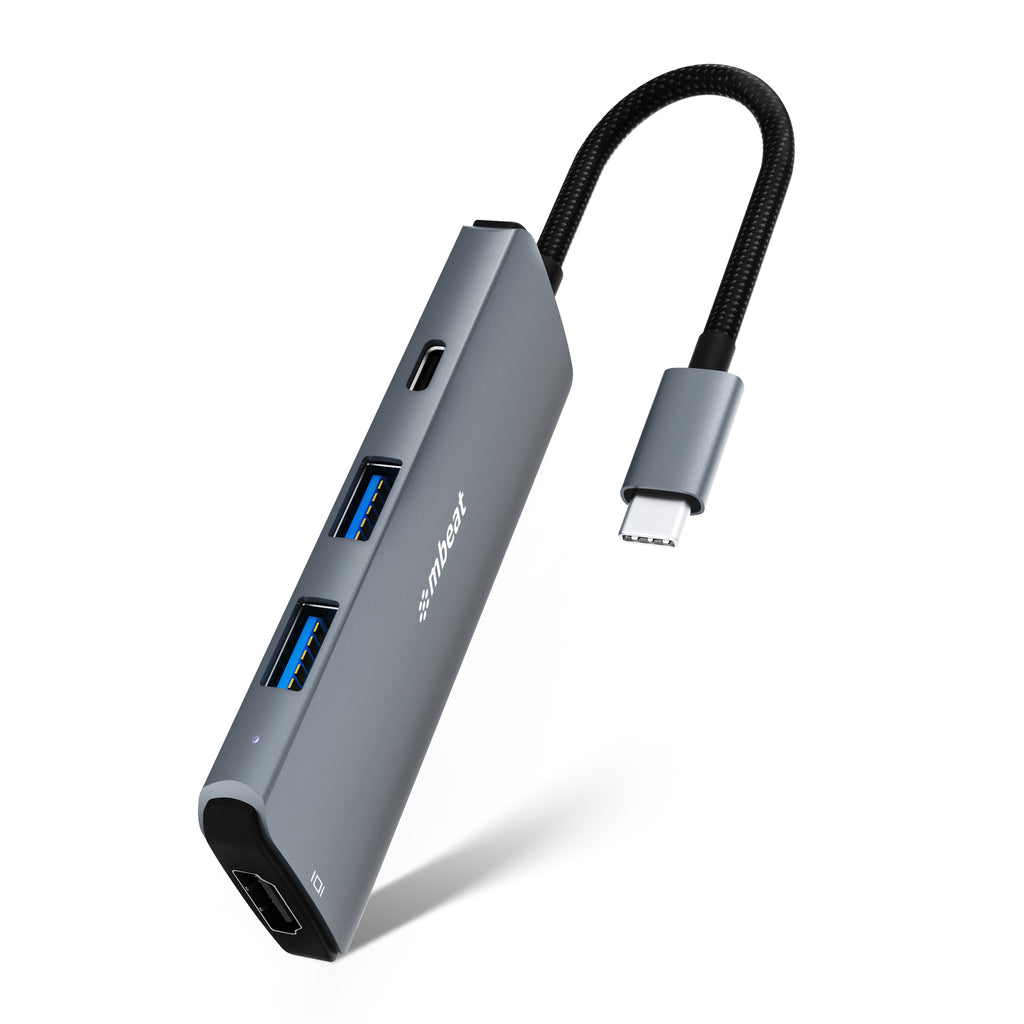 mbeat® Elite 7-in-1 Multifunction USB-C 3.2 Hub with 8K HDMI 100W Pass Through - 1x HDMI, 2x USB-A 1x USB-C, 1x USB-C 100W Charging, 1x Micro-SD (EOL) - Image 5