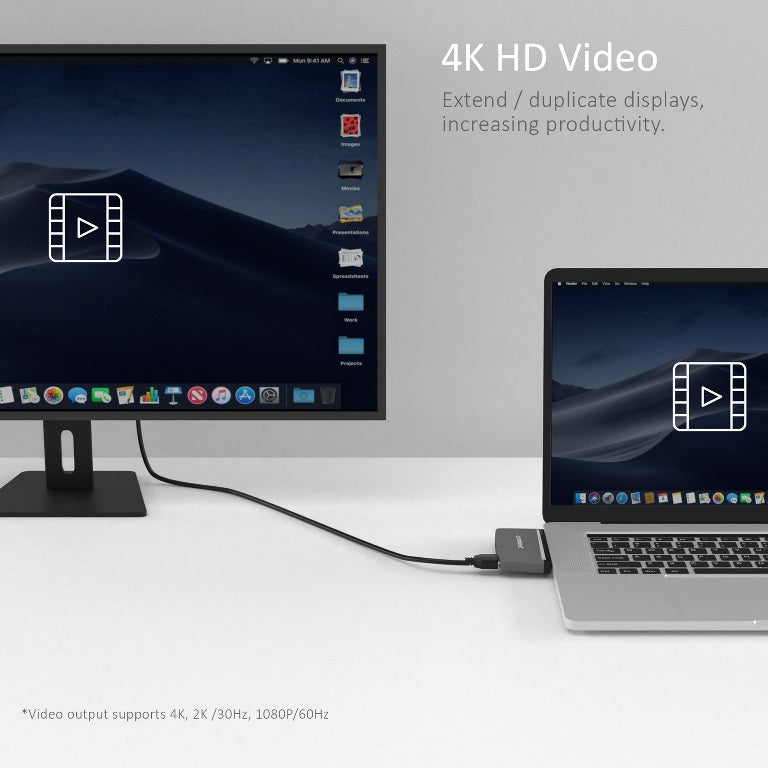 (LS) mbeat® Essential Pro  5-IN-1 USB- C Hub (4k HDMI Video, USB-C PD Pass Through Charging, USB 3.0 x 2, USB-C x 1) USB 3.0 Speed: Up to 5Gbps - Image 4