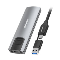 mbeat® 10Gbps M.2 NVMe SATA SSD Enclosure  Easily install  Versatile Storage Options up to 4TB USB Connectivity with 2-in-1 Cable Package Weight: 102g - Image 5