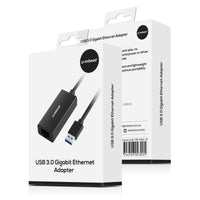 (LS) mbeat® USB 3.0 Gigabit Etherent Adapter - Black RJ45, up to 1000Mbps speed. Compact and lightweight Material: ABS Plastic Weight: 24.5g - Image 4