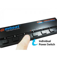 mbeat® 7-Port USB 3.0 & USB 2.0 Powered Hub Manager with Switches - 4x USB 3.0 with 5Gbps/3x USB 2.0 with 2.4Ghz(480Mbps)/Super Fast Hub Weight: 129g - Image 3