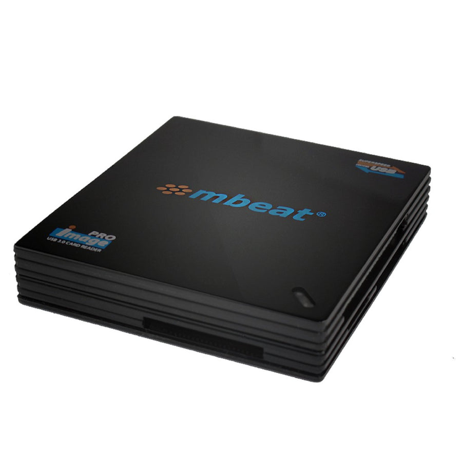 mbeat® USB 3.0 Super Speed Multiple Card Reader - 2x SD and 2x Micro SD/Compatible SDHC/MicroSDHC to SDHC/MicroSDHC/USB 3.0 (LS)