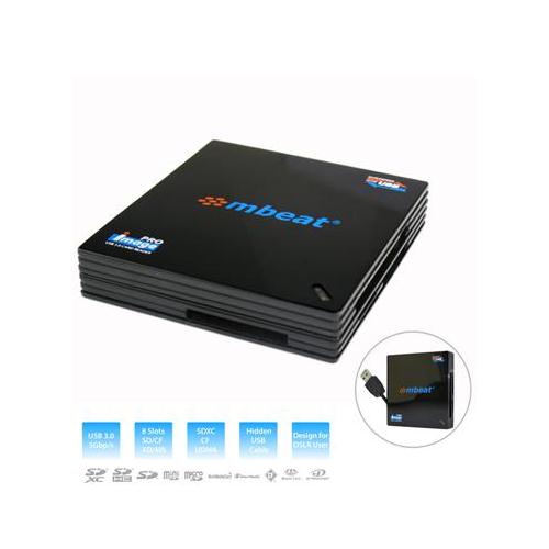 mbeat® USB 3.0 Super Speed Multiple Card Reader - 2x SD and 2x Micro SD/Compatible SDHC/MicroSDHC to SDHC/MicroSDHC/USB 3.0 (LS) - Image 3