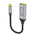 mbeat® Tough Link 8K USB-C to DP Adapter - Space Grey USB-C (male) to DisplayPort (female) Up to 32.4Gbps - Image 1