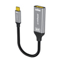 mbeat® Tough Link 8K USB-C to HDMI Adapter - Space Grey Up to 48Gbps (HDMI 2.1) Up to 8K (7680 x 4320) @60Hz - Image 1