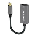 mbeat® Elite USB-C to Display Port Adapter  -Converts USB-C to DisplayPort female port, 4K@60Hz (3840×2160),  15cm - Space Grey Weight: 30g - Image 1