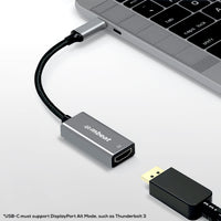 mbeat® Elite USB-C to HDMI Adapter - Converts USB-C  to HDMI Female Port, Supports 4K@60Hz (3840×2160), Gold Plated, Aluminium, Nylon braided Cable - Image 3