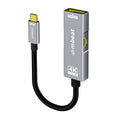 mbeat® Tough Link USB-C to DP Adapter with 100W PD - Space Grey 4K (3840 x 2160) @60Hz, 2K (2560 x 1440) @144Hz, 1080p (1920 x 1080) @240Hz - Image 1