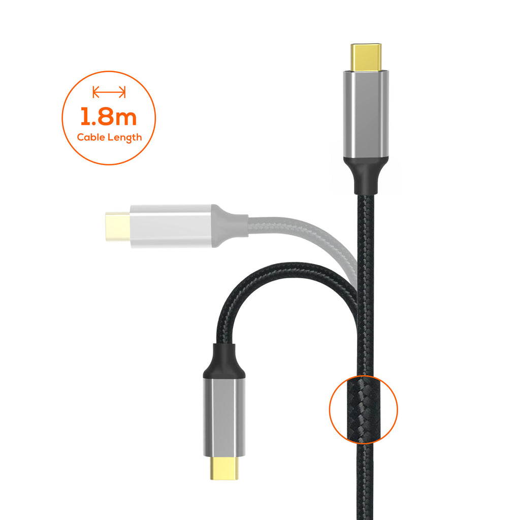 mbeat® Tough Link 1.8m 4K USB-C to HDMI Cable - Extend USB-C Laptop, Tablet or Smartphone Video to HDMI Monitor, Projector, HDTV, 4K@60Hz(3840×2160) - Image 2